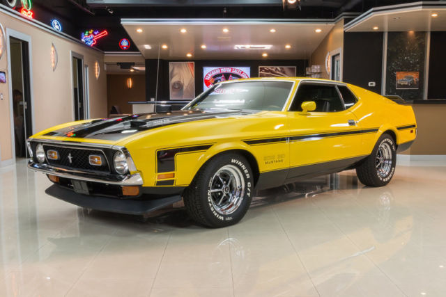 Fully Restored Fastback! 351ci Cleveland V8 Engine, FMX 3-Speed Automatic, PS! 1972 Ford Mustang