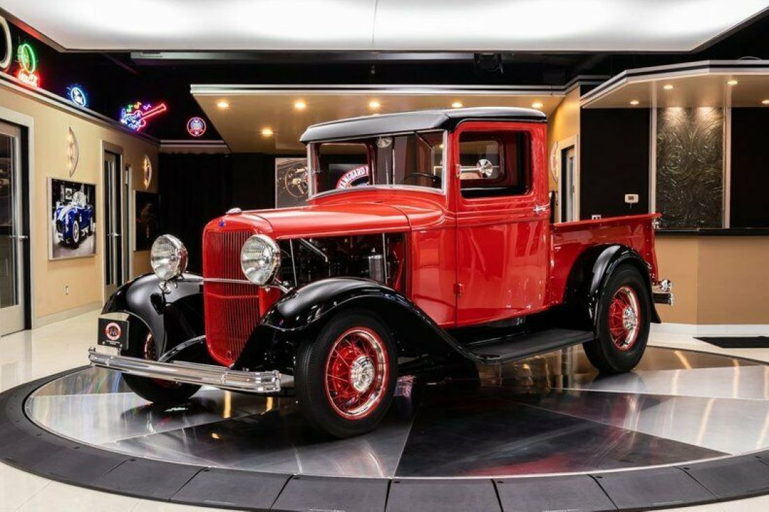 Fully Restored! Ford 274ci Flathead V8, 3-Speed Manual, Steel Body, Boxed Frame 1932 Ford Other Pickups Street Rod
