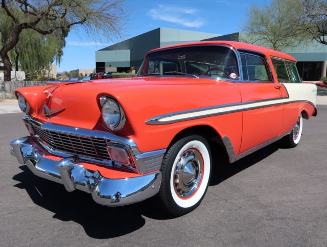 Fully Restored Frame Off Custom Show Winner Bel Air Nomad Wagon 1955 1957 1956 Chevrolet Bel Air/150/210 Bel Air Nomad Wagon