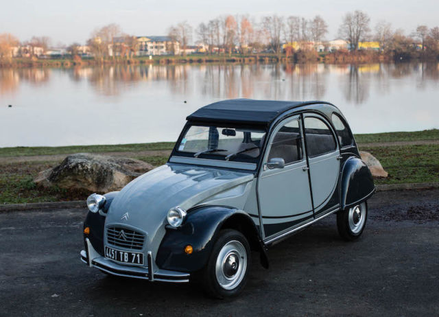 Fully-Restored Gray/Gray Citroen 2cv Charleston 1987 Citroën 2CV Charleston