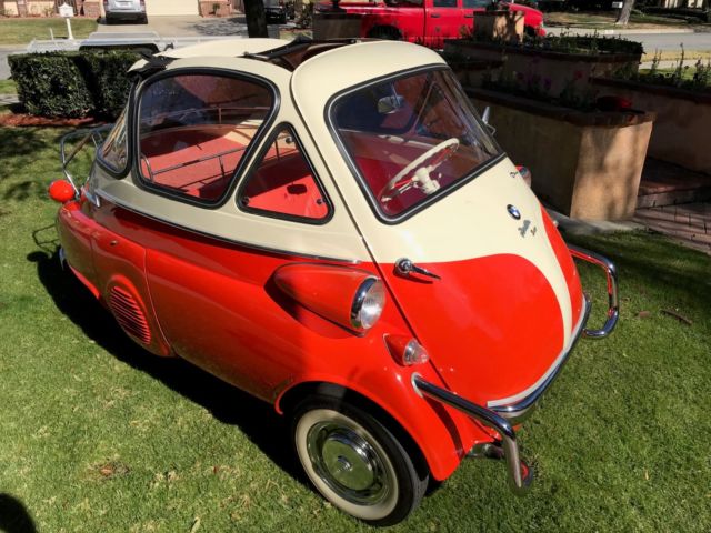 Fully Restored, Matching Numbers Z-Molding Bubble Window Isetta 1956 BMW Other