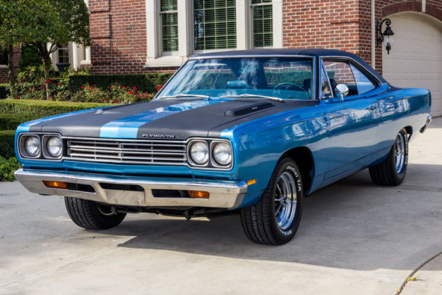 Fully Restored! Mopar 383ci V8, Numbers Matching 727 Torqueflite Automatic Trans 1969 Plymouth Road Runner