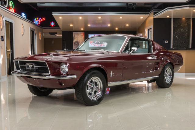 Fully Restored, S-Code Fastback! Ford 390ci V8 Engine, Toploader 4-Speed, Posi 1967 Ford Mustang