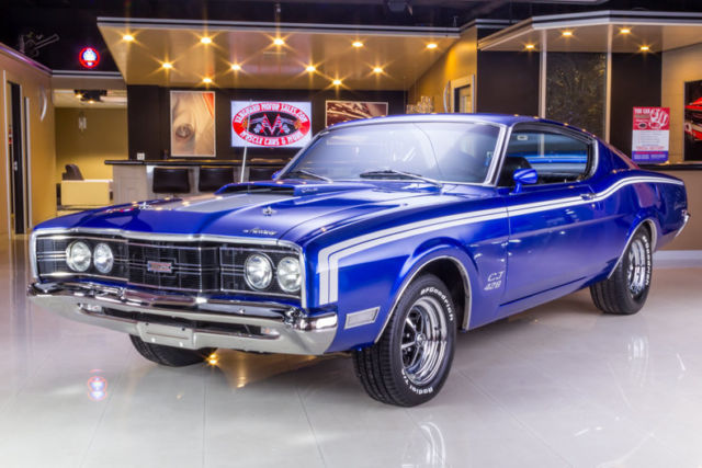 Fully Restored! #s Matching 428ci CJ V8, 4-Speed Manual, Build Sheet, Documented 1969 Mercury Cyclone CJ