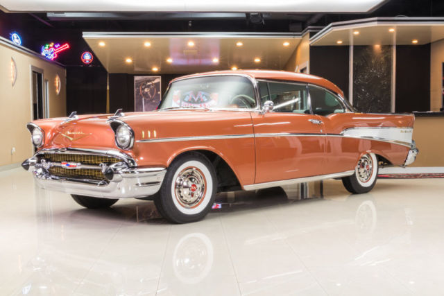 Fully Restored! #s Matching, GM 283ci V8, Automatic, Documented, Original Color! 1957 Chevrolet Bel Air/150/210