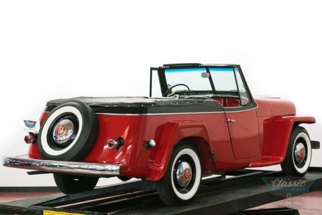 1951 Willys Jeepster Hurricane 4 cylinder with overdrive transmission - photo 4