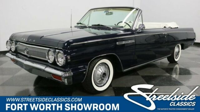 Fun Cruising Convertible! Sharp Colors, Orig 215 Aluminum V8, 3 Spd Man, Pwr Top 1963 Buick Skylark Convertible
