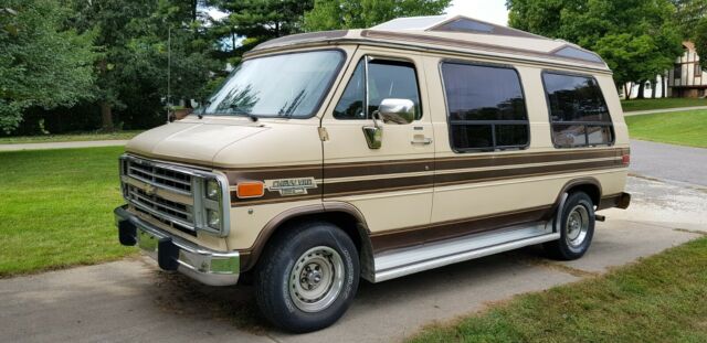 G20 Chevrolet Conversion Van Chevy strong V8 350cui 5.7L 1987 Chevrolet G20 Van