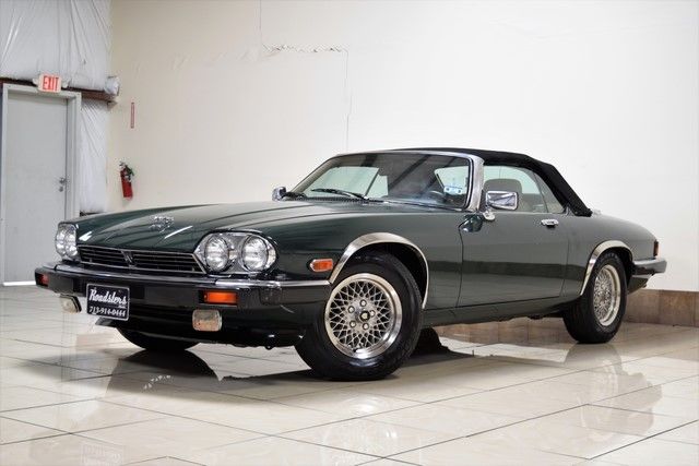 GARAGE KEPT 1990 JAGUAR XJS V12 CONVERTIBLE ONLY 65K MILES LEATHER WOOD 1990 Jaguar XJS Base Convertible 2-Door
