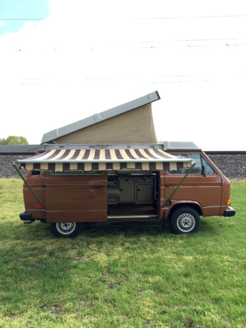 Garage-kept All-Original 2-Owner Aircooled 1982 VW Vanagon Westfalia Camper 1982 Volkswagen Bus/Vanagon Camper