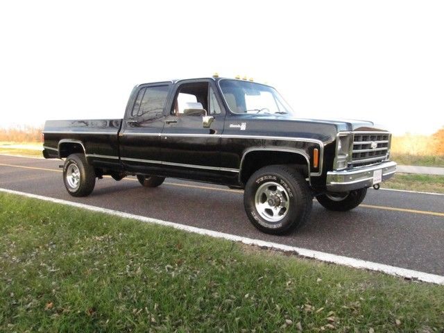 1979 Chevrolet Silverado 3500 RARE/ Xtra CLEAN 3+3 with 4 speed! 96k miles