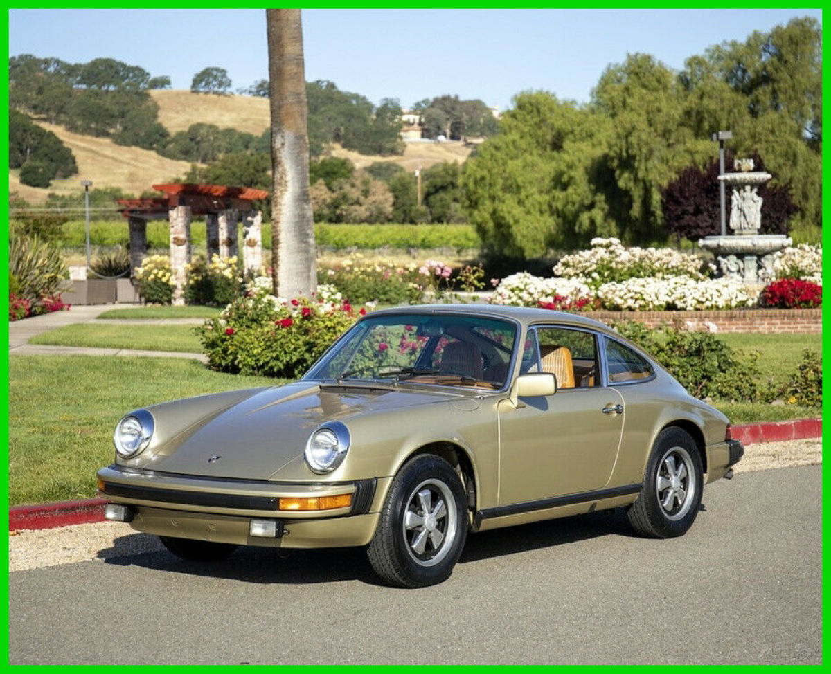 GARAGED 1-OWNER 911S COUPE EXCELLENT BODY GAPS #MATCH 1977 Porsche 911 911S Coupe
