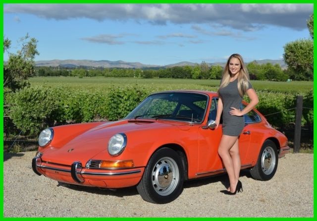 GARAGED 1969 912 KARMANN COUPE EXCLNT SOLID FACTORY FLRS ORIG ENGINE FULL RESTO 1969 Porsche 912 912 KARMANN COUPE