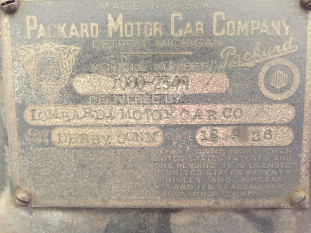 1937 Packard Model 115-C - photo 4
