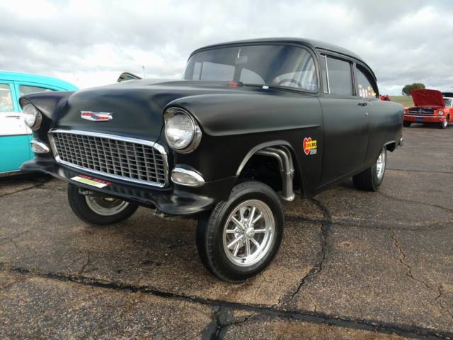 Gasser - Nickey Performance Straight axle - 4 spd, 4 whl disks -Turn Key resto. 1955 Chevrolet Bel Air/150/210 150