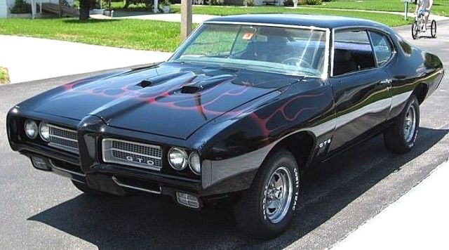 GENUINE 1969 PONTIAC GTO, REAL "242" CAR, SUPER SOLID, FACTORY 400-V8, LO RESERV 1969 Pontiac GTO