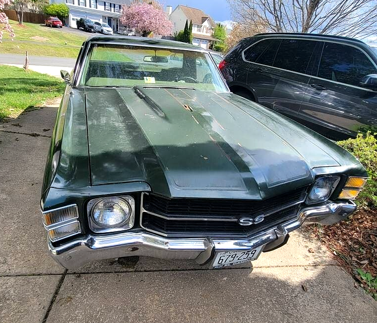 1971 Chevrolet El Camino 350-V8 Real SS! - photo 3