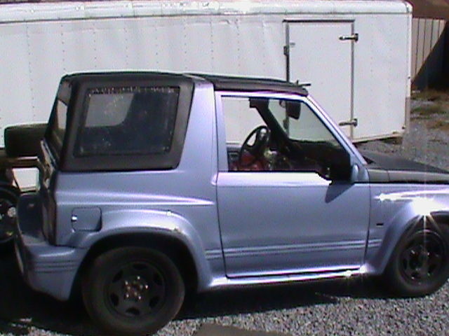 GEO TRACKER SHOW CAR 1989 Geo Tracker Custom Ground Effects