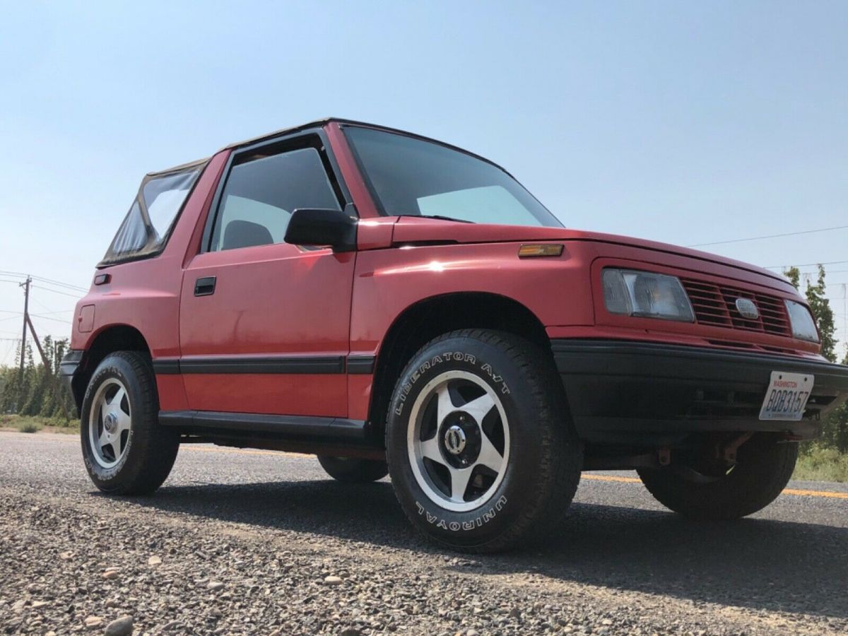 Geo/Chevrolet tracker 4x4 convertible 4cyl clean! Bluetooth 1993 Geo Tracker