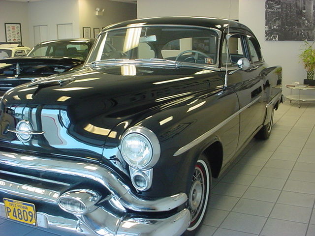 Georgeous Black 1953 Oldsmobile 88 2 Door Sedan / VG - Excellent 1953 Oldsmobile Eighty-Eight 2 Door Sedan