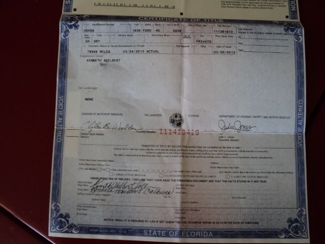 1939 Ford DELUXE 4 DOOR SEDAN 1938 1940 1941 - photo 12