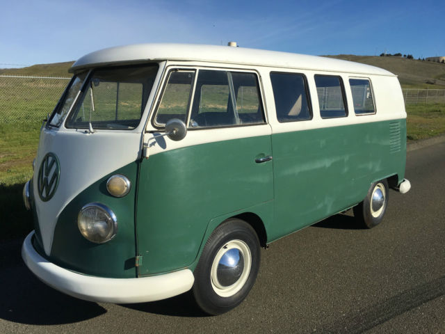 German Delivered VW '67 Standard Microbus,Turnkey Driver, Original Engine 1967 Volkswagen Bus/Vanagon 5 Door Standard Microbus 2 Tone Paint