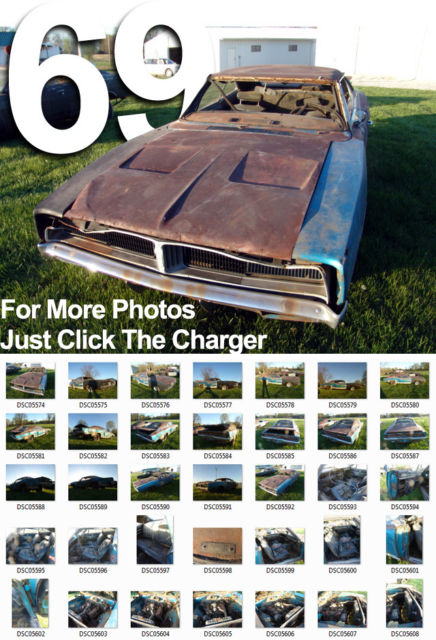1969 Dodge Charger Close To 150 Photos! - photo 4