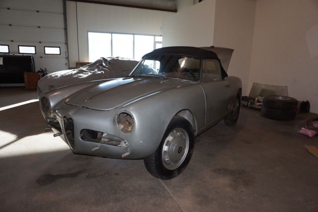 Giulietta Veloce Spyder. Needs restoration. 1960 Alfa Romeo Other Silver