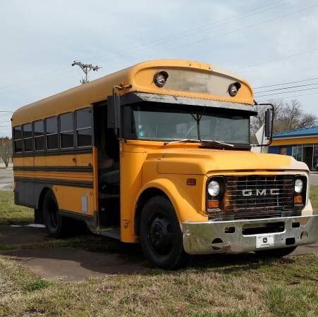 GMC C70 Bluebird Short Skool Bus 350 Allison 1980 Chevrolet C70
