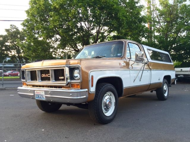GMC CHEVROLET C20 C10 K10 K20 K30 C/K 3500 2500 1500 SILVERADO CHEYENNE SIERRA 1973 GMC Sierra 2500 1 OWNER ALL ORIGINAL LOW MILES RUST FREE