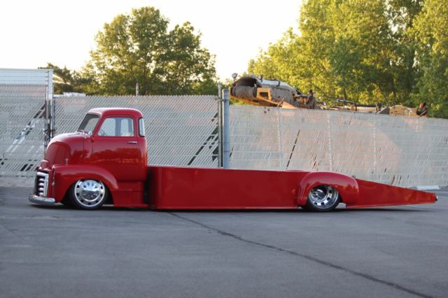 GMC COE Hauler Cab Over Air Ride Semi wheels wrecker tow truck wedge ramp tow 1951 Chevrolet Other Pickups