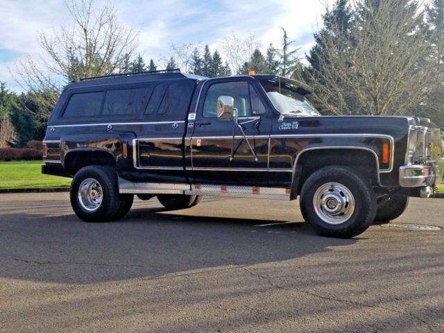 GMC HIGH SIERRA CHEVROLET K35 4X4 DUALLY 454 V8 K3500 V30 K20 K10 K5 K30 K2500 1979 Chevrolet C/K Pickup 3500 HIGH SIERRA CLASSIC