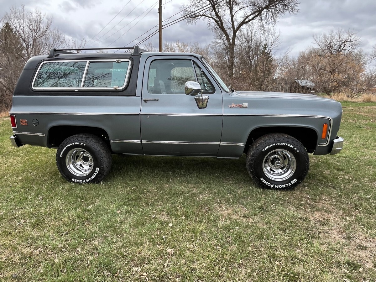 1976 GMC Jimmy High Sierra 4wd k5 4 speed manual - photo 6