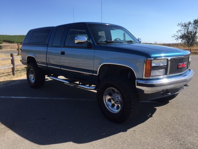 GMC K1500 Extra Cab 4X4 Restored 1992 GMC Sierra 1500 SLE