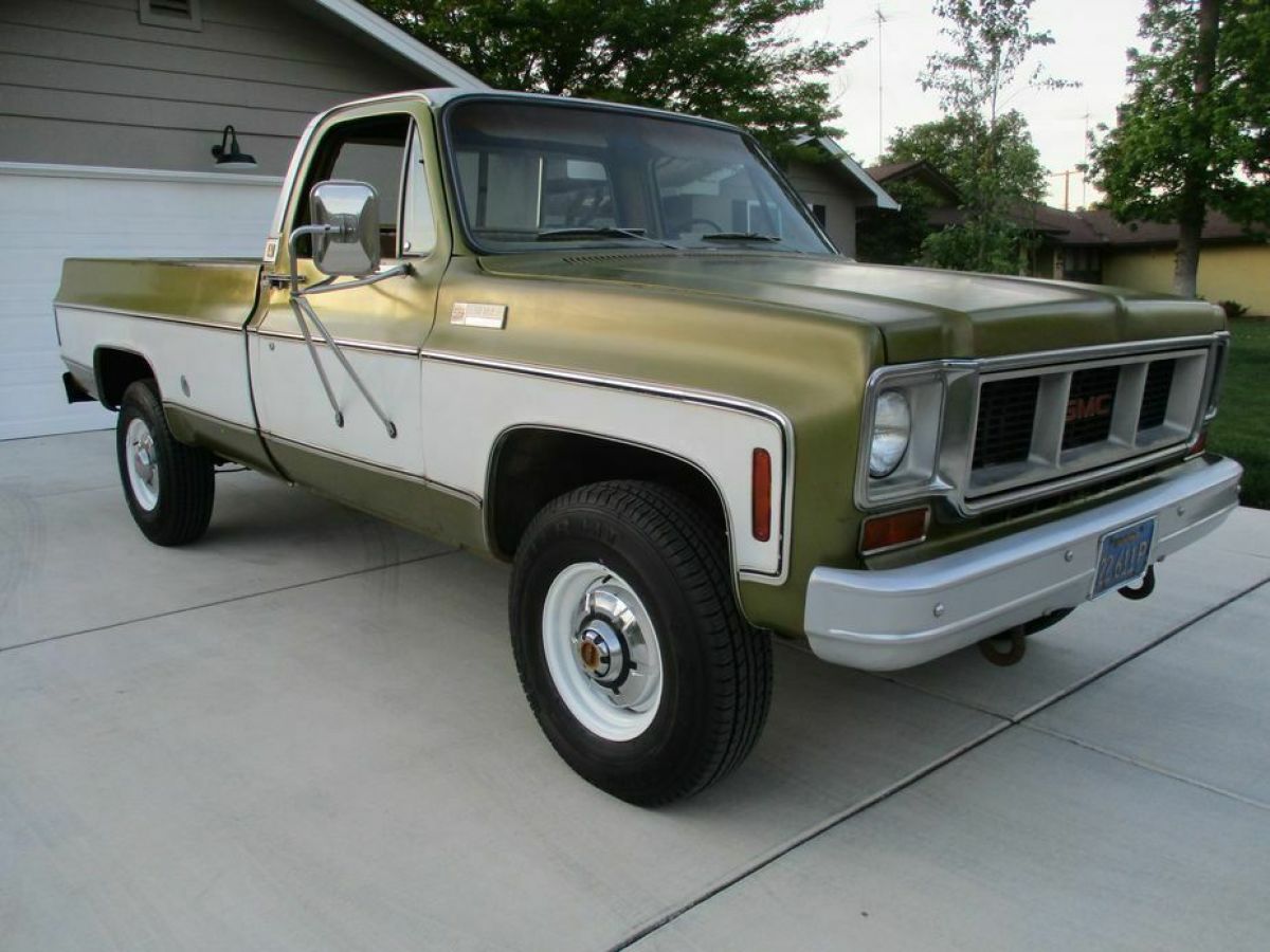 GMC SIERRA K10 K20 C10 C20 Blazer CST Cheyenne 1972 1971 1970 1969 1968 1967 1973 Chevrolet C/K Pickup 2500 3/4 Ton 4WD RARE CA Survivor AC AT PS PB 350 V8