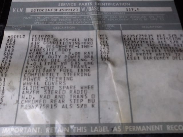 1985 GMC Sierra 1500 - photo 8