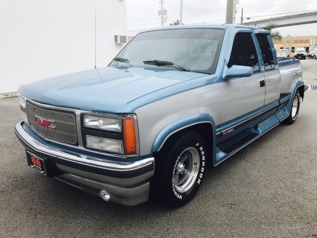 GMC SIERRA SILVERADO SUPERCAB FLARESIDE 1991 GMC Sierra 1500 SLT
