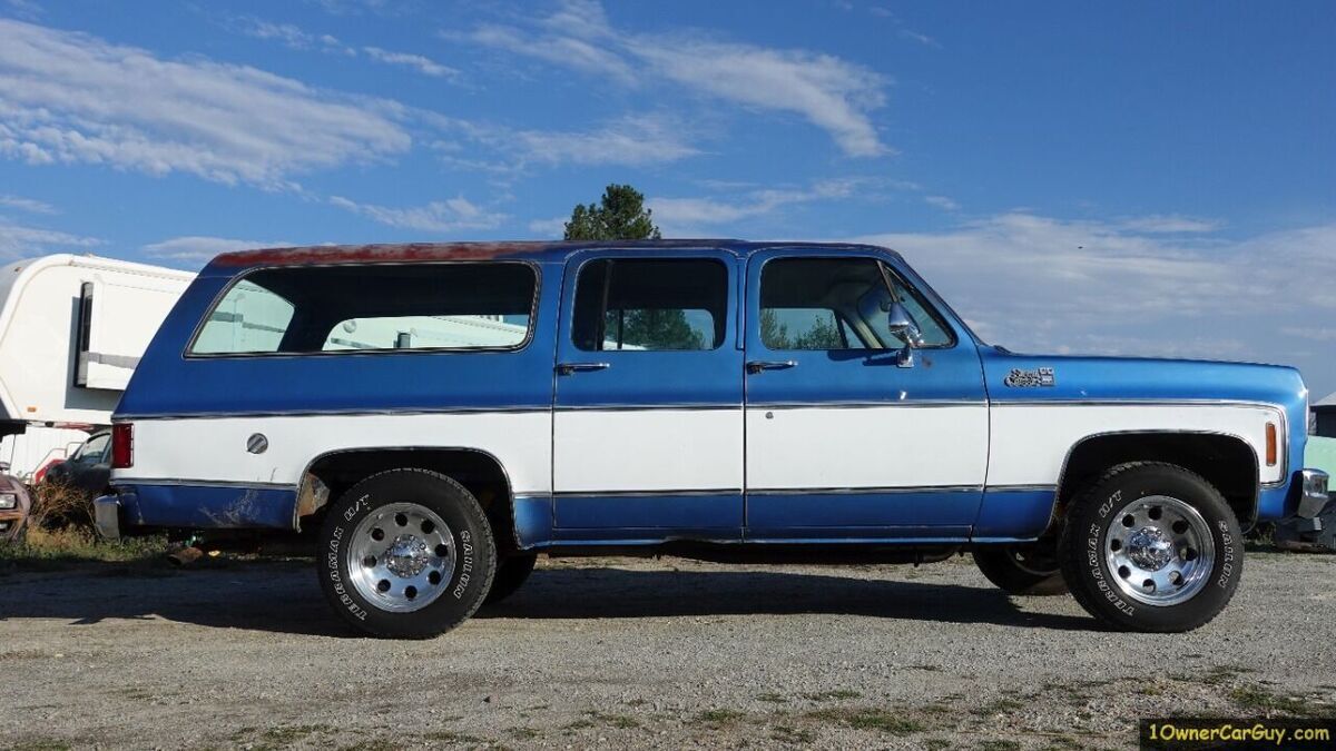 1976 GMC Suburban Sierra Classic 2500 Patina 454 - photo 11