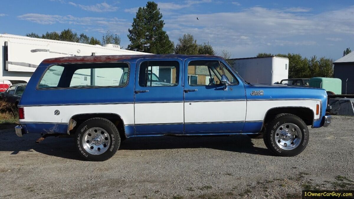 1976 GMC Suburban Sierra Classic 2500 Patina 454 - photo 12