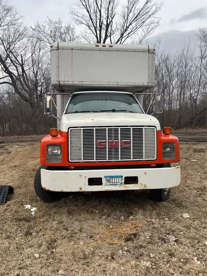 GMC Topkick Box Truck 1993 GMC C6000 Topkick
