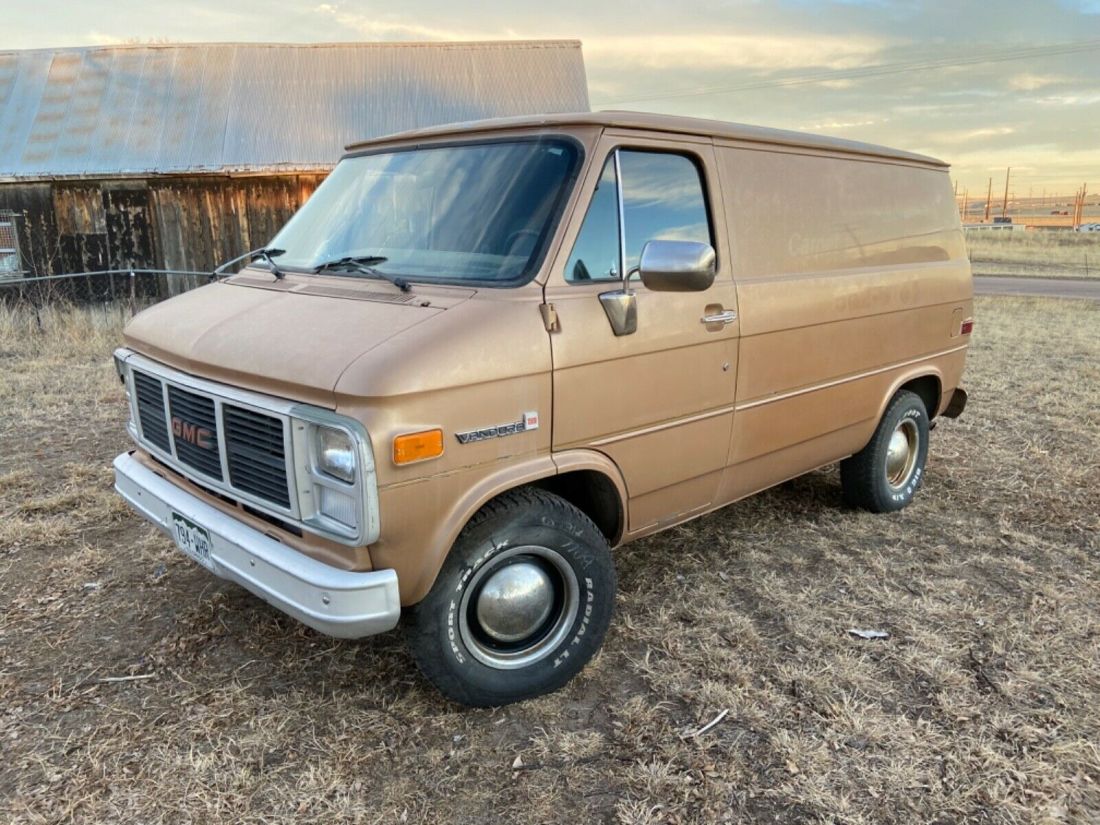 GMC Vandura Chevy short panel Van Shorty 350 TH400 Survivor 1987 Chevrolet G20 Van G1500