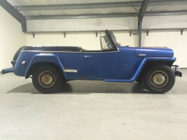 Go Devil Flat Head Classic Convertible Fixer-Upper running & driving project car 1949 Willys Jeepster