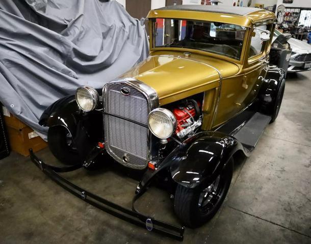 gold Ford Model A with 15000 Miles available now! 1931 Ford Model A CPE