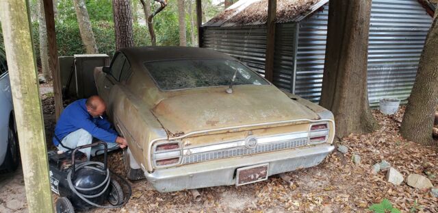 GOLD FORD TORINO with 46,454 Miles available now! 1969 Ford Torino 428 COBRA JET