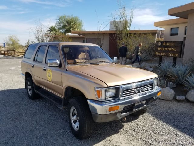 Good Condition, Less than 33,000 Miles & Supports a Good Cause! 1990 Toyota 4Runner