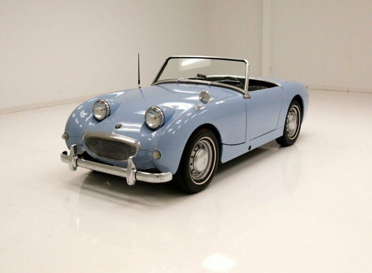 Good Paint & Chrome/948CC 4 Banger/Twin SU H1 Carbs/4-Speed Manual 1961 Austin Healey Sprite Convertible