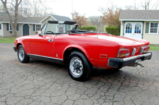 1980 Fiat 2000 Spyder - photo 3