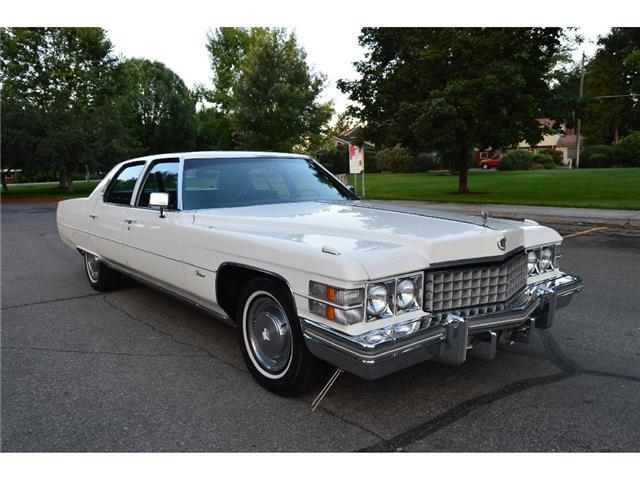 GORGEOUS 1 OWNER 83K ACTUAL MILE SURVIVOR 1974 CADILLAC FLEETWOOD BROUGHAM NICE 1974 Cadillac Fleetwood Brougham