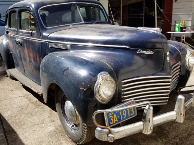 1940 Chrysler Royal ww2 era beauty!  4 SUICIDE DOORS - photo 8