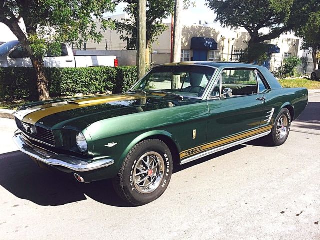 GORGEOUS 1966 FORD MUSTANG 'C" CODE, SHELBY GT350 PACKAGE, PONY INT, A/C, NO RES 1966 Ford Mustang Shelby GT350 package